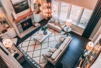 Dunkles Boho-Wohnzimmer Im Modernen Look Dunkles Boho-Wohnzimmer Im Modernen Look